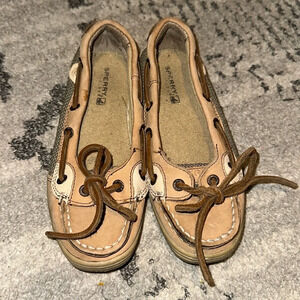 Girls Sperry Boat Shoes size 12.5